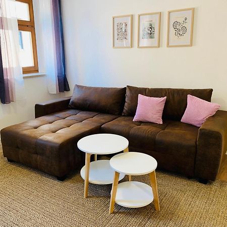 Am Schloss Wolkenstein, 75M2, 2Br, Babybett Extérieur photo