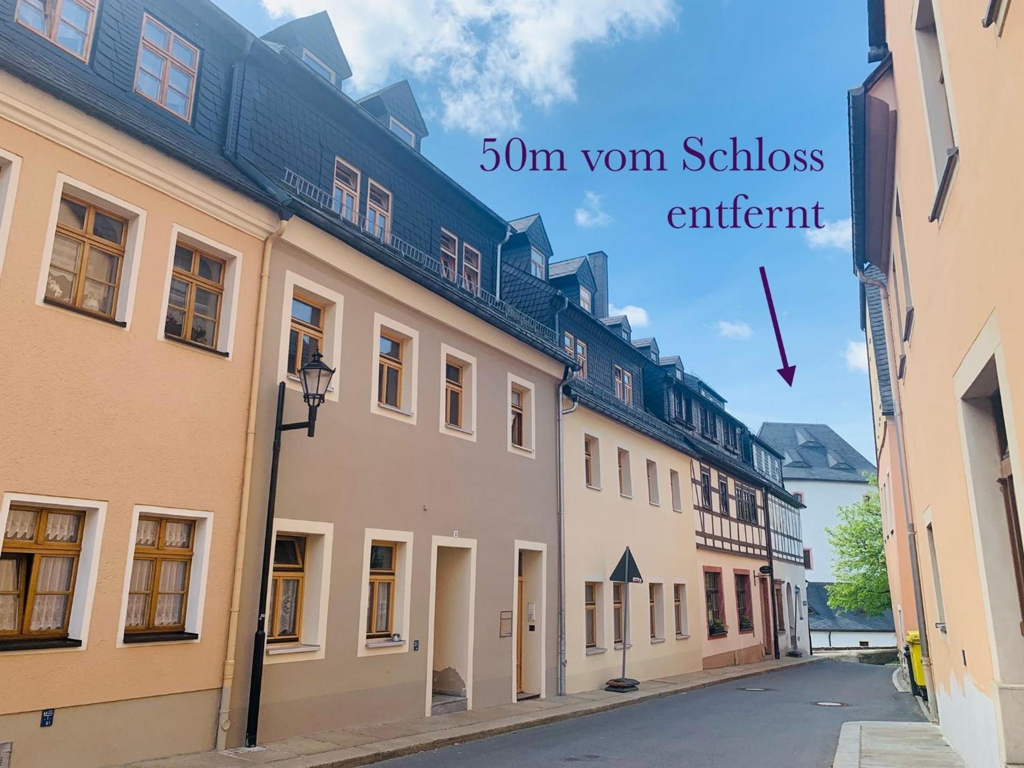 Am Schloss Wolkenstein, 75M2, 2Br, Babybett Extérieur photo
