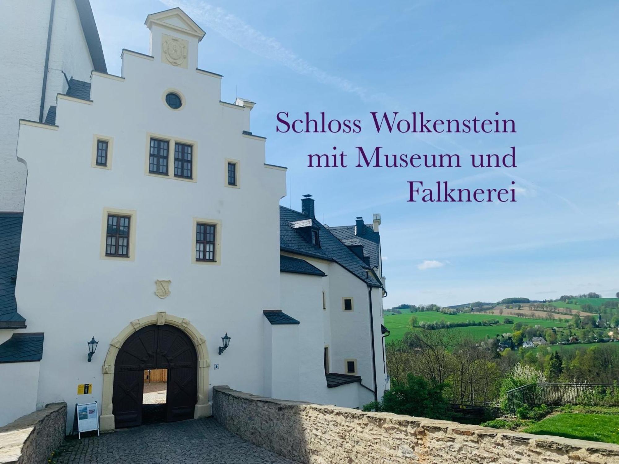 Am Schloss Wolkenstein, 75M2, 2Br, Babybett Extérieur photo