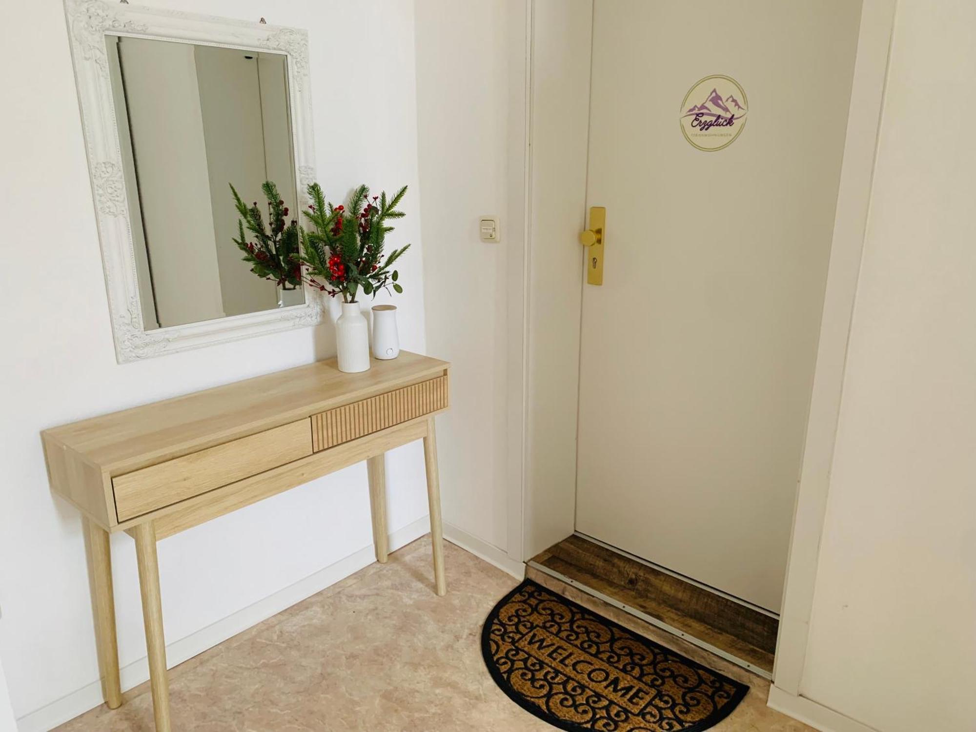 Am Schloss Wolkenstein, 75M2, 2Br, Babybett Extérieur photo